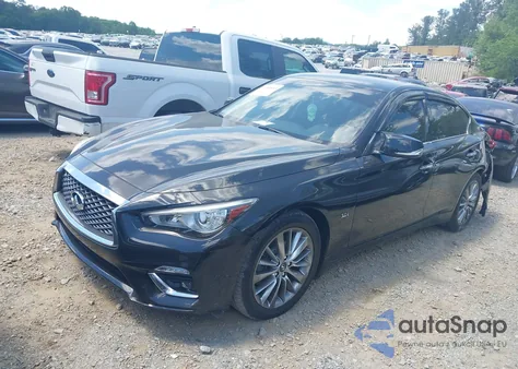 2018 Infiniti Q50 3.0T Luxe из США, поврежденный, VIN JN1EV7AP3JM592406